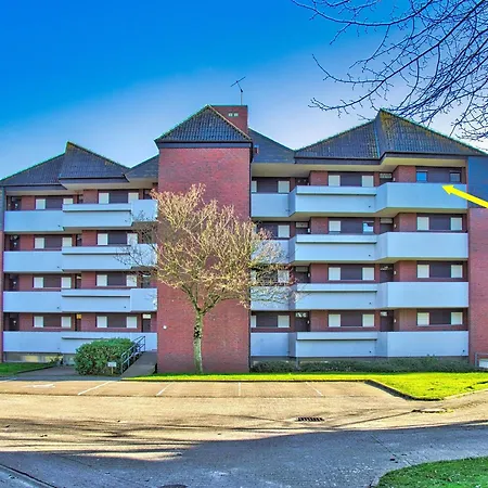 Albatros Komfort-Sterne-Appartment 025 mit WLAN, Balkon Tiefgarage in Tossens, Nordsee, ggü Center Parcs *